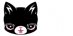 One More Life Gallery logo a black cat head