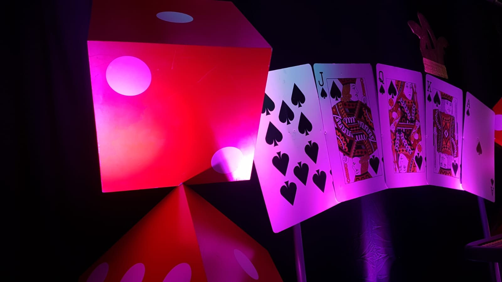 XXL Würfel Dekoration