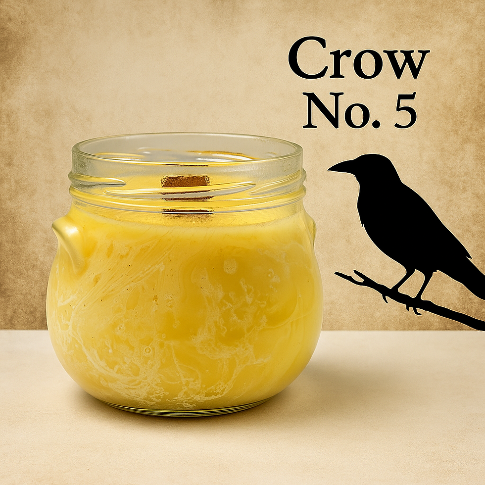 Crown No. 5 – Parfum Duftkerze inspiriert von Chanel No. 5 im Glas