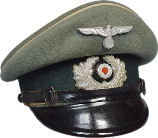 Heer Officer's visor cap.png