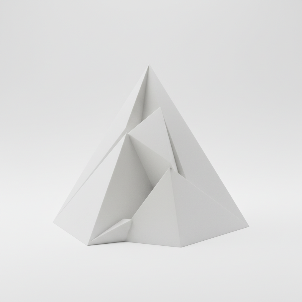 Minimalist Geometric Sculpture