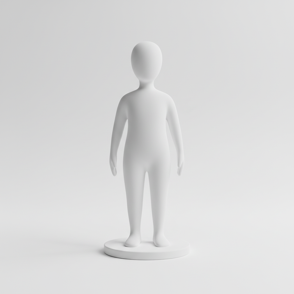 Artistic Humanoid Figure