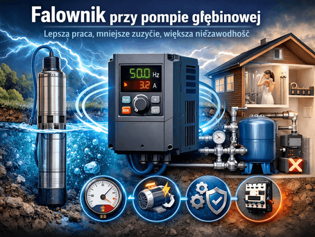 Pompa głębinowa i hydrofor z falownikiem – dlaczego warto? Stałe ciśnienie, większa trwałość i lepsza ochrona instalacji