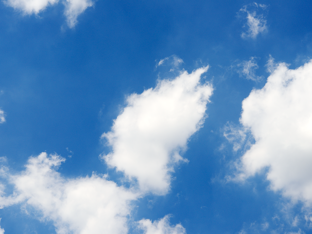 A blue sky in Tokyo