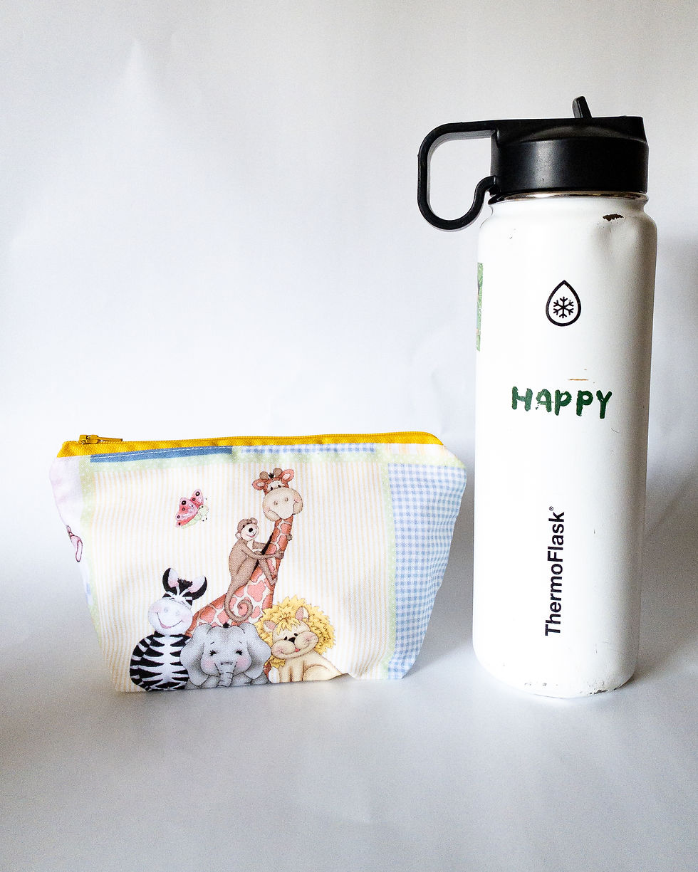 Thumbnail: Zipper Pouch - Animal Friends