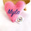Miniature : Coeur en feutrine personnalisé