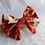 Miniature : Noeud motif asiatique rouge