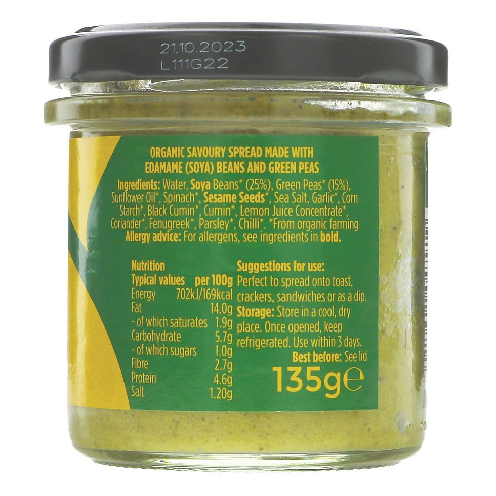 Thumbnail: Edamame Hummus (135g)