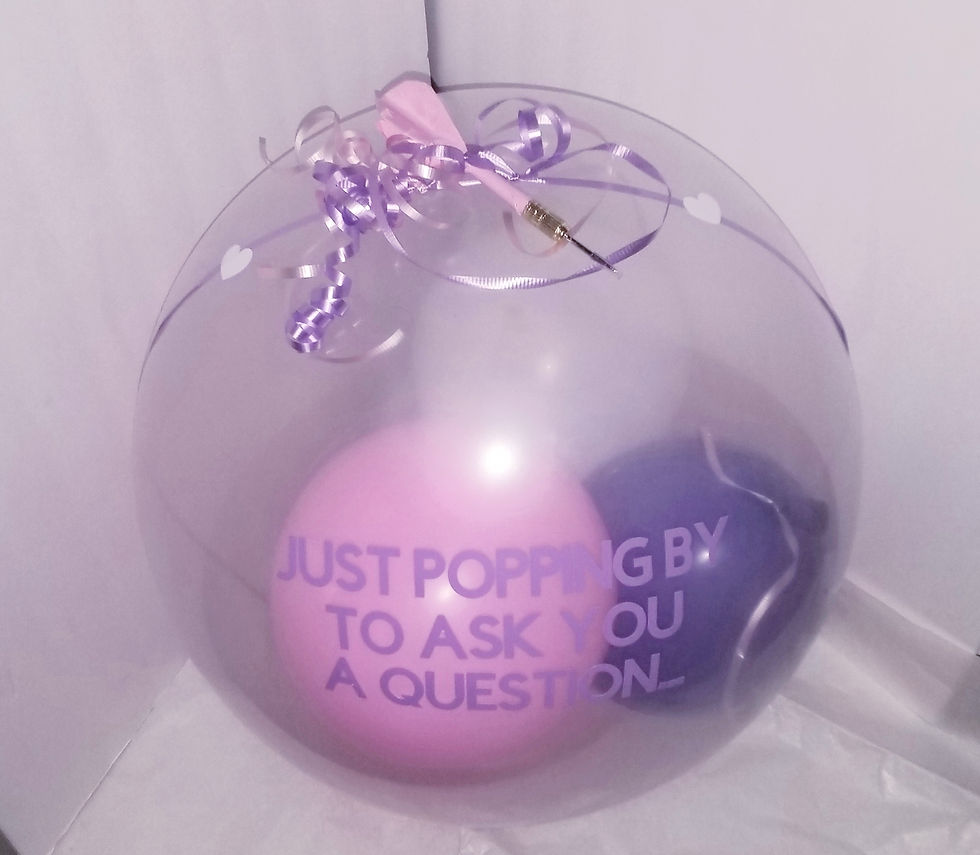 Thumbnail: Poppable Happy Valentine's Day Stuffed Balloon