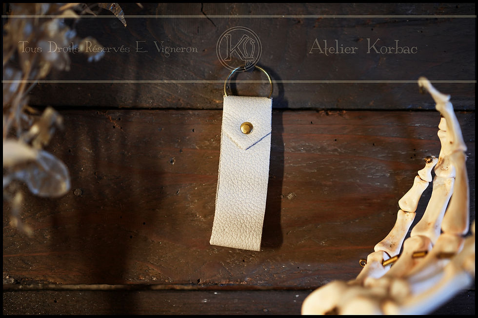 Miniature : Porte-clé en Cuir