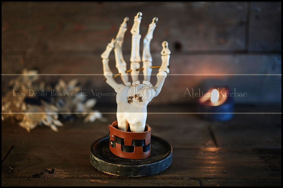 Miniature : Manchette tressée Cuir ou Simili