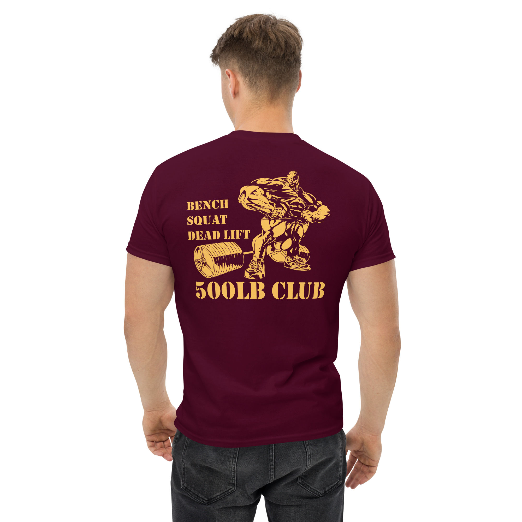 Lift Heavy Shit 500lb club T