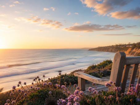 North County San Diego sunset image