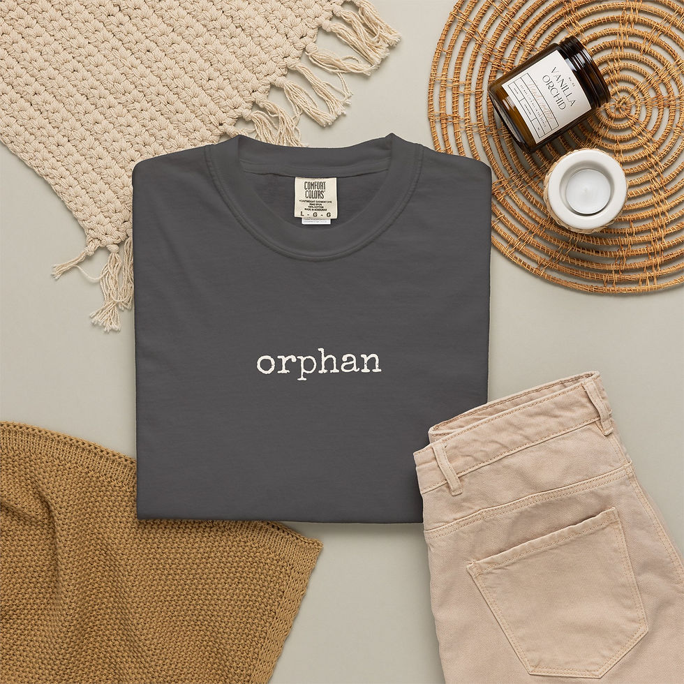 Thumbnail: Orphan T-shirt | Dark Humor Gift Idea