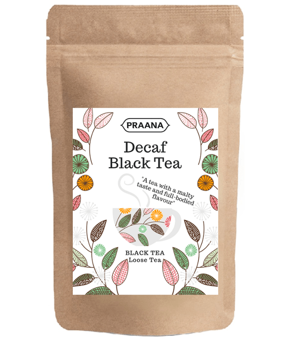 PRAANA TEA - Decaffeinated Black Tea - Catering Pack 500g
