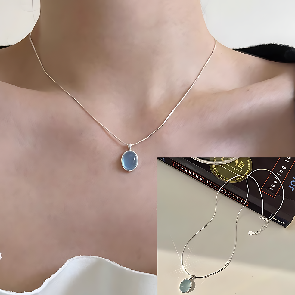 Thumbnail: NEUZA 925 Silver Necklace – Minimalist and Authentic
