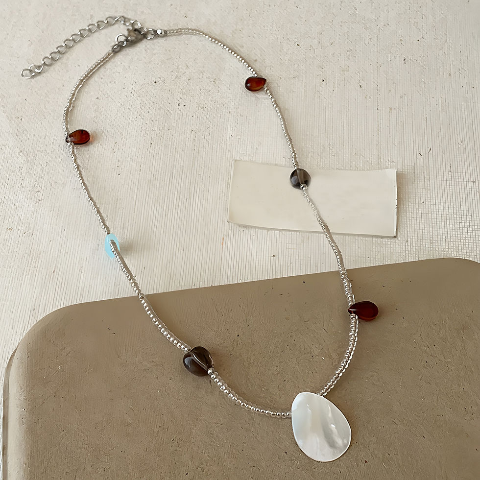 Thumbnail: NEUZA 925 Silver Necklace – Minimalist and Authentic