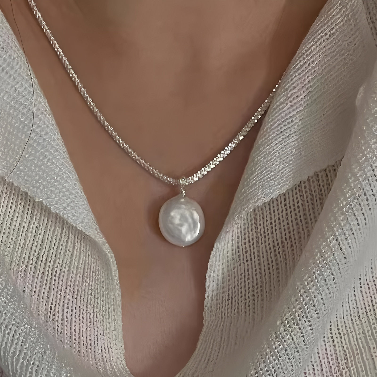 NEUZA 925 Silver Necklace – Minimalist and Authentic