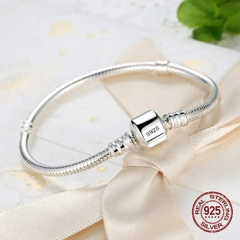Thumbnail: MARINA 925 silver bracelet with charms