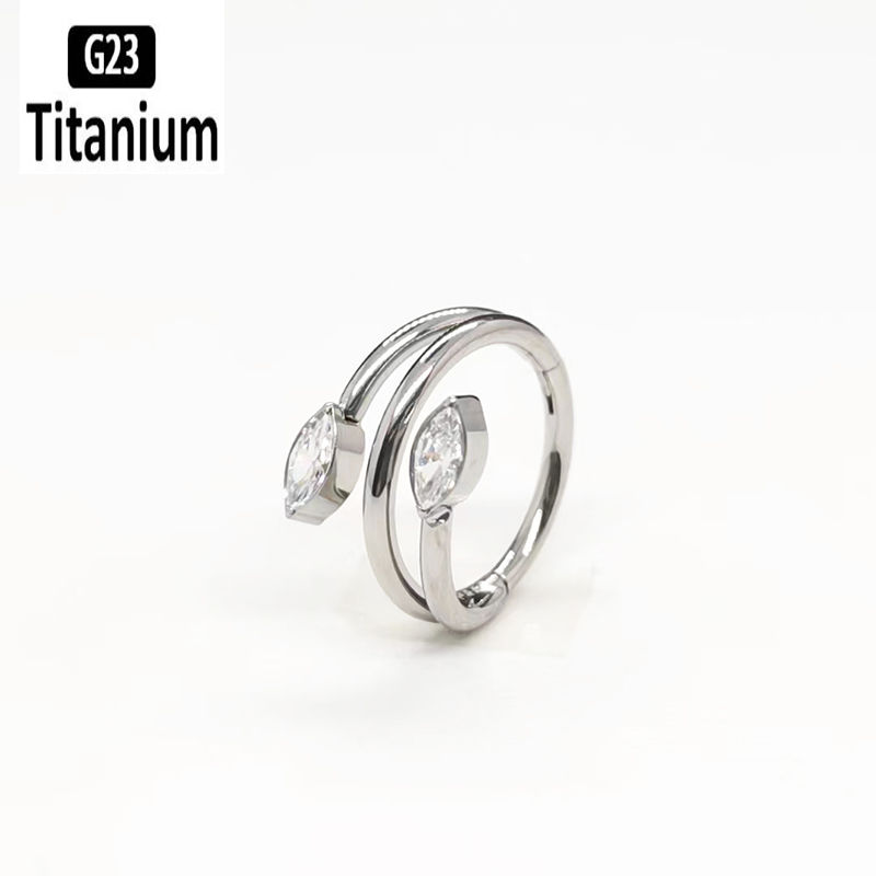 Thumbnail: F136 Titanium Nose and Septum Piercing