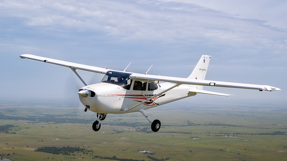 Avión blanco
