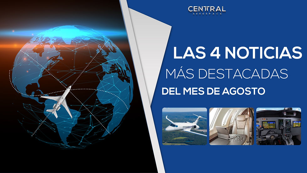 Top 4 noticias de Aviación de agosto
