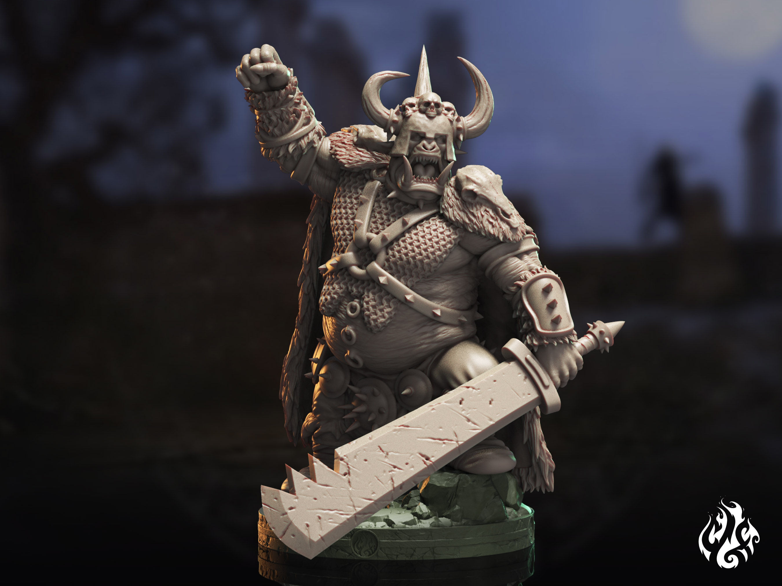 Kigarth, Half Ogre Captain