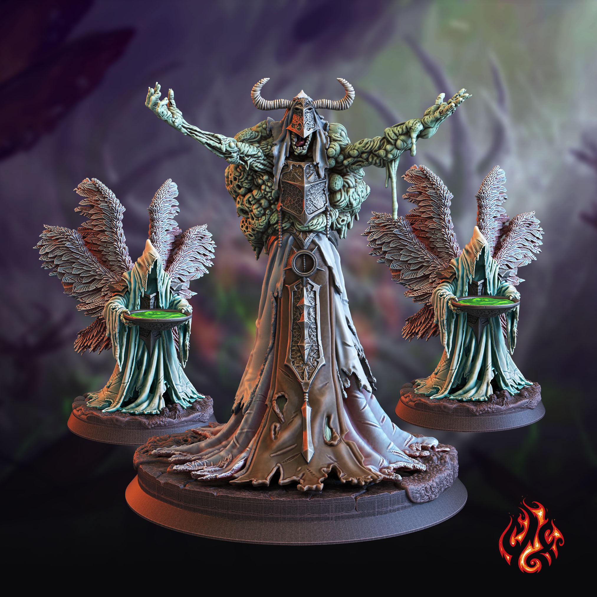 Tainted High Priest & Rot Seraphim