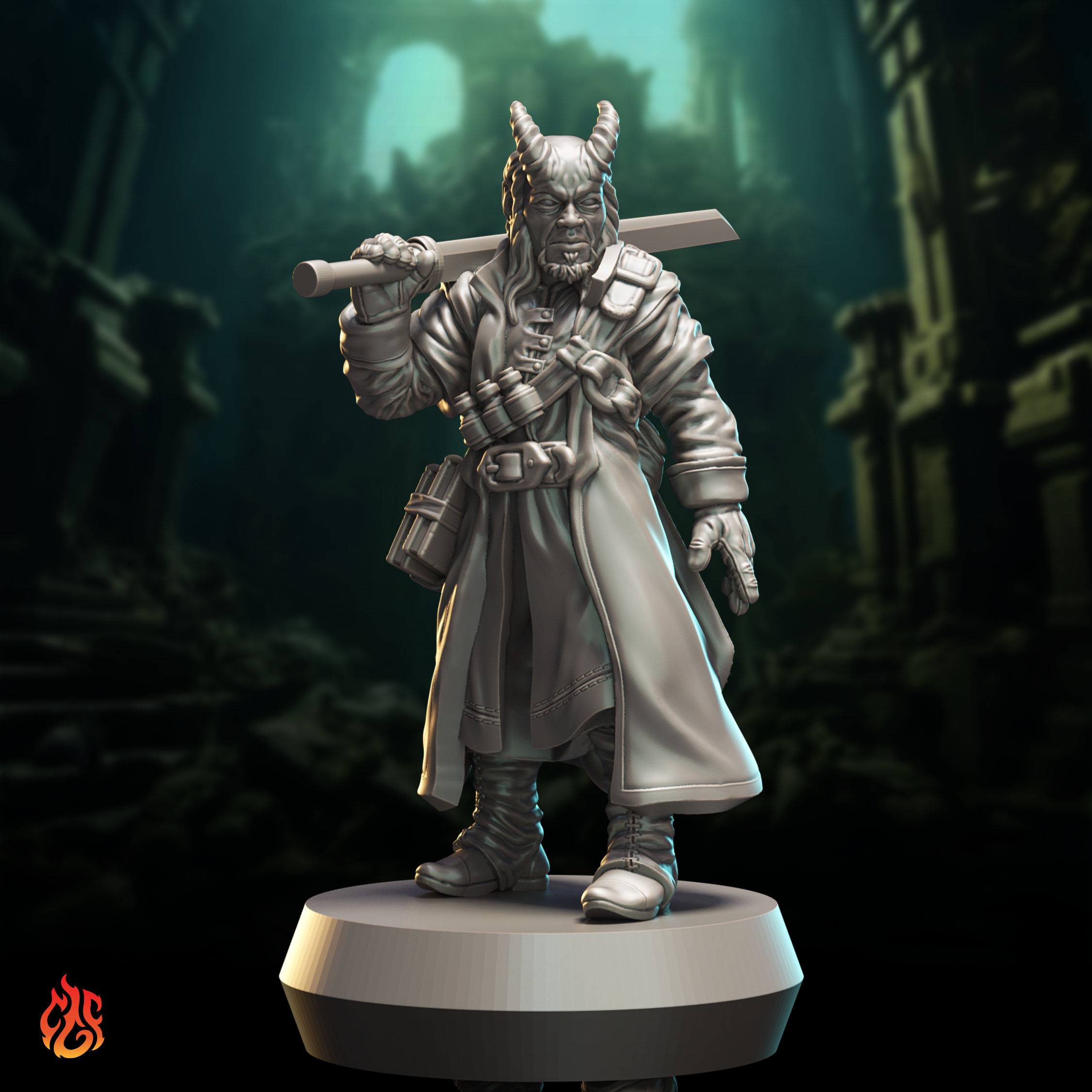 Akzire, Tiefling investigator