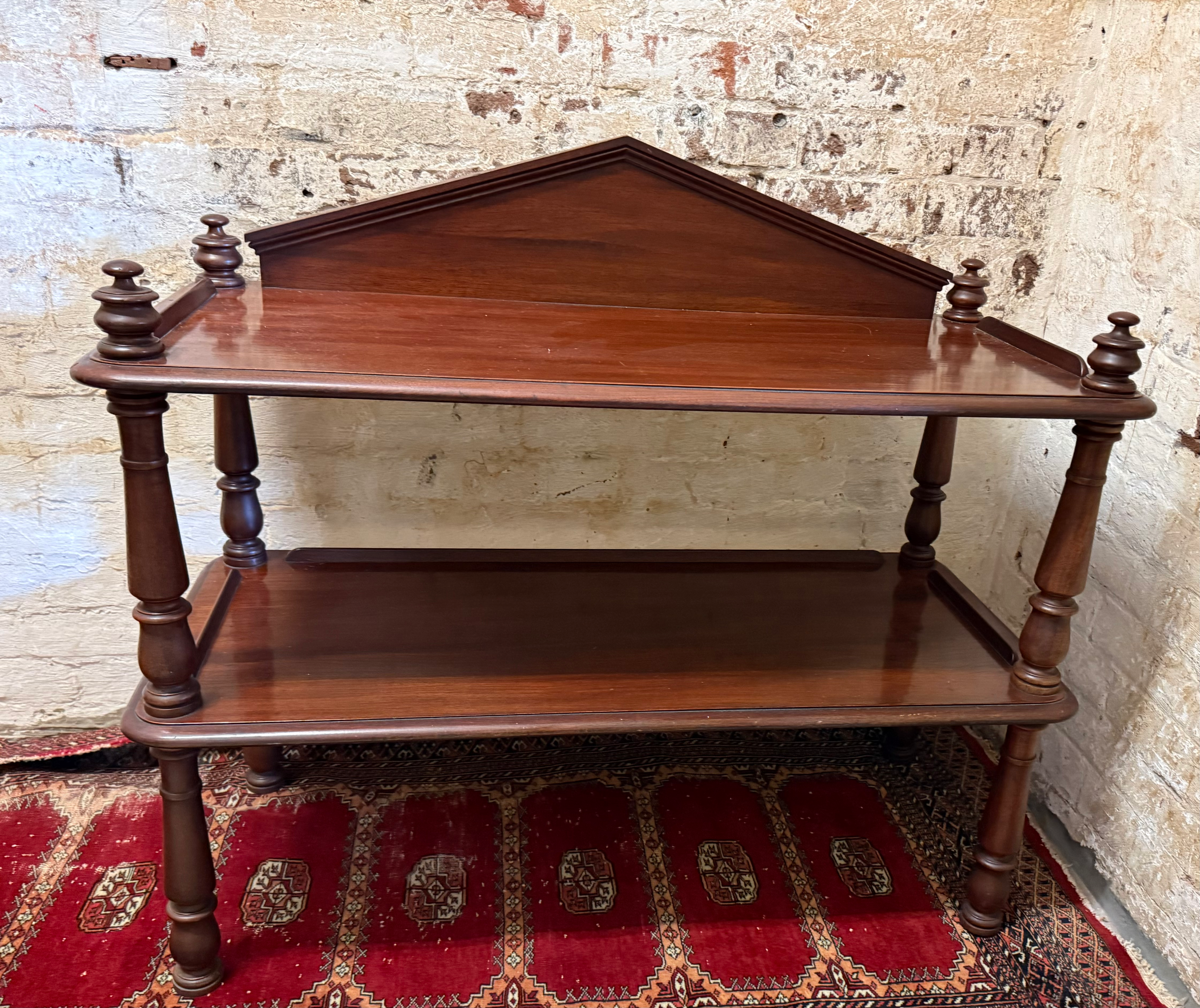 Dumb Waiter - Mahogany