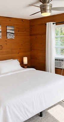 One of the bedrooms at Sea La Vie