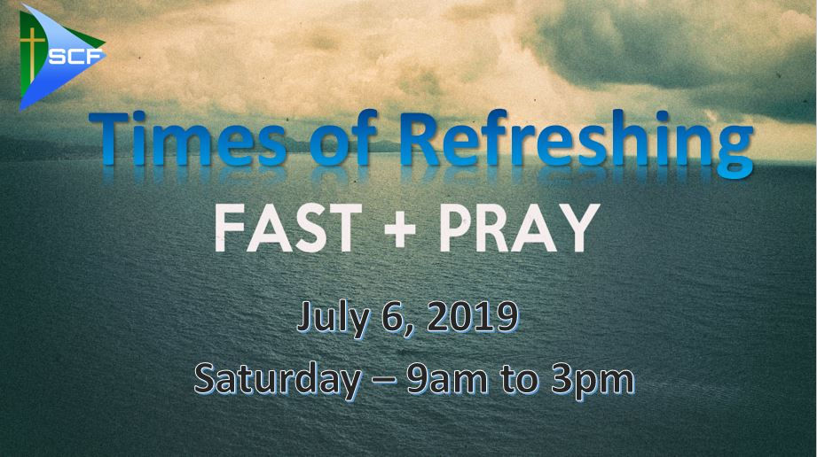 July Prayer and Fasting