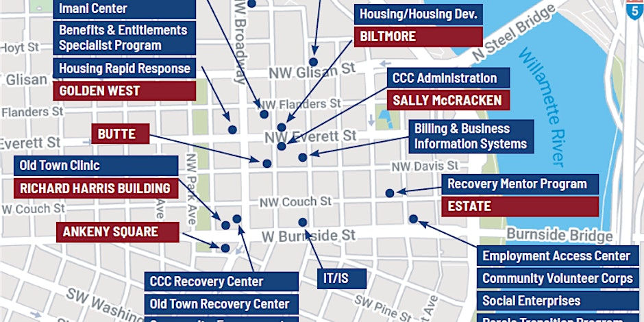 Central City Concern - Tour: Old Town Campus Walkabout