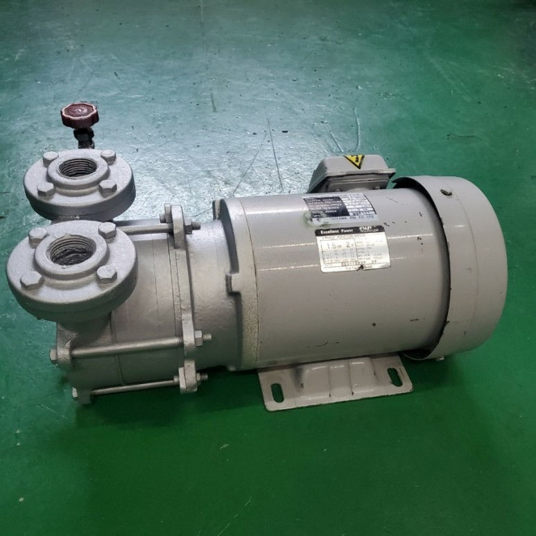 섬네일: 2마력 수봉식 카시야마 진공펌프(부식없는 황동재질))