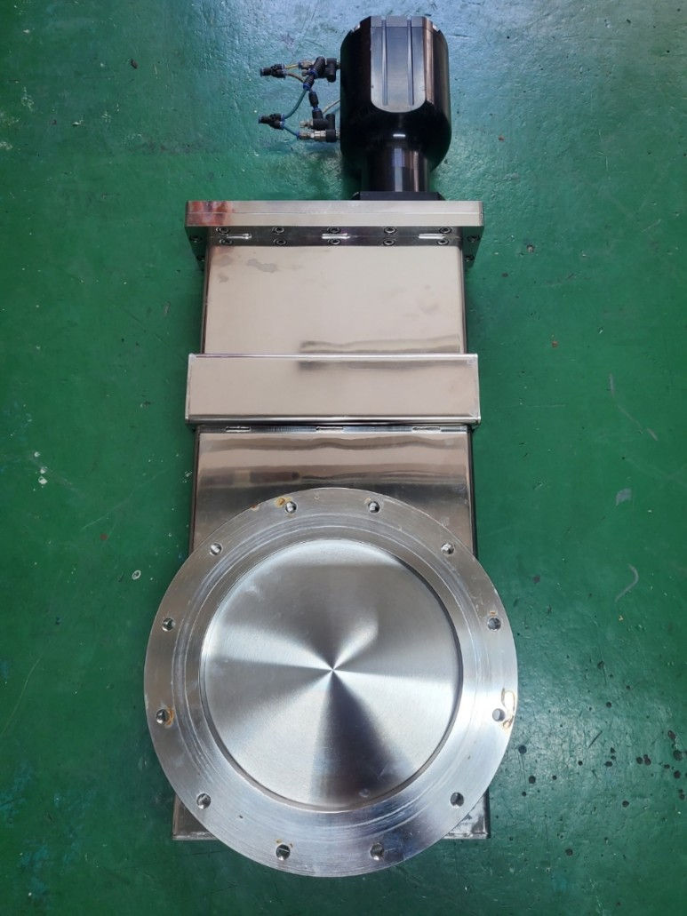섬네일: 중고 GATE VALVE 10인치 게이트 밸브 JSI 규격 KOS 2504-P