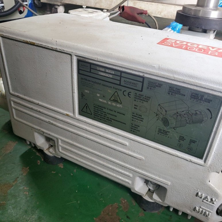 섬네일: 라이볼드 SOGEVAC SV100B 진공펌프