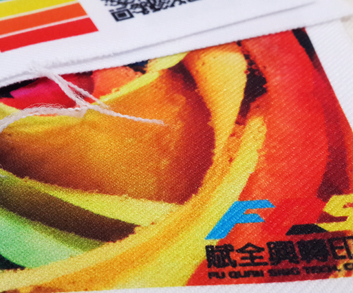斜紋布,熱昇華,印刷效果