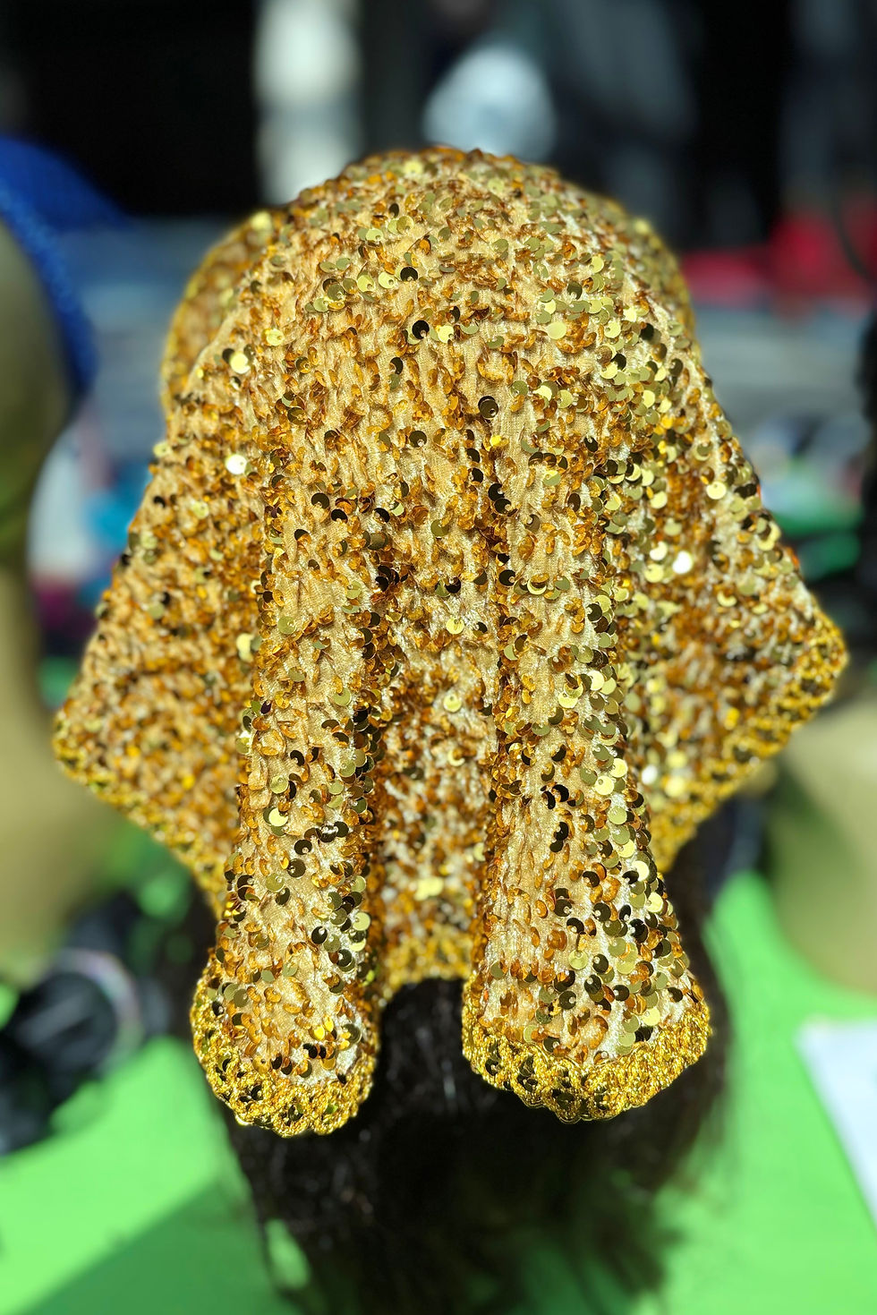 Thumbnail: Gold Sequin Chapel Veil