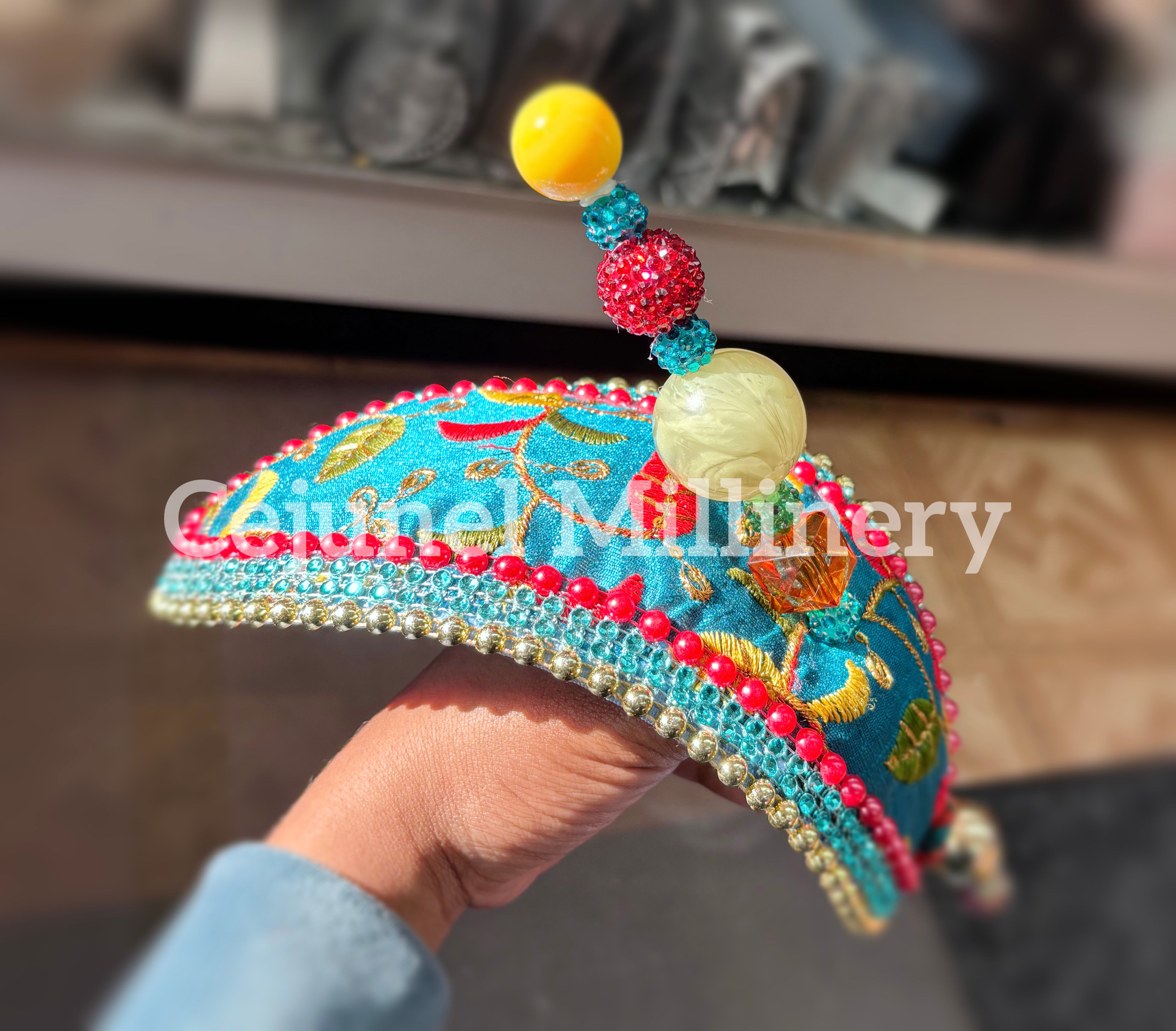 Multi Floral HBH W/pin