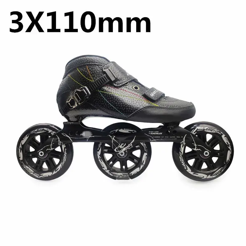 Thumbnail: Carbon Fiber Inline Outdoor Road Racing Speed Skates