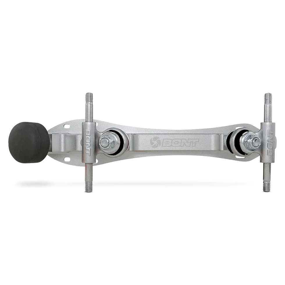 Miniatura: BONT Tracer Derby Black or Silver Quad Roller Skate Plate