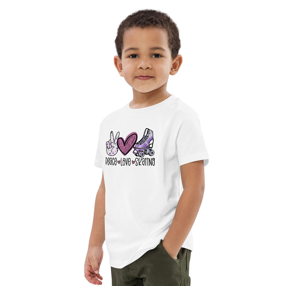 Miniatura: Organic Cotton Kids Sk8 T-Shirt