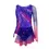 Thumbnail: Girls Figure Skating Dress with Split Skirt and Rhinestone Accents