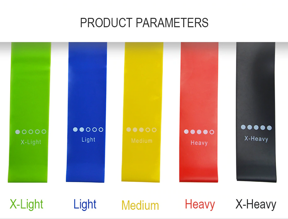Miniatura: Fitness Resistance Bands Set