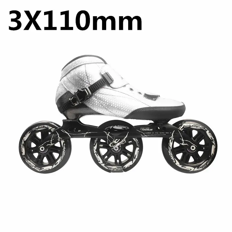 Thumbnail: Carbon Fiber Inline Outdoor Road Racing Speed Skates