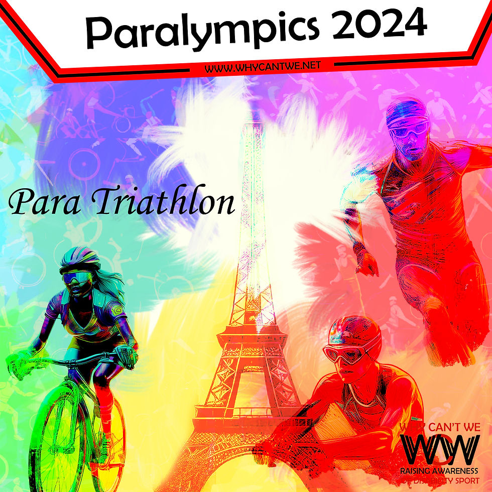 ParalympicsGB announces largest ever Para triathlon squad ahead of Paris 2024