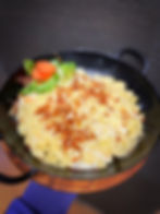 Käsespätzle mit Salat