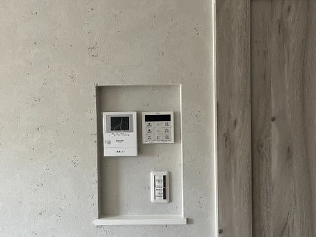 クロス貼り終わりました☆