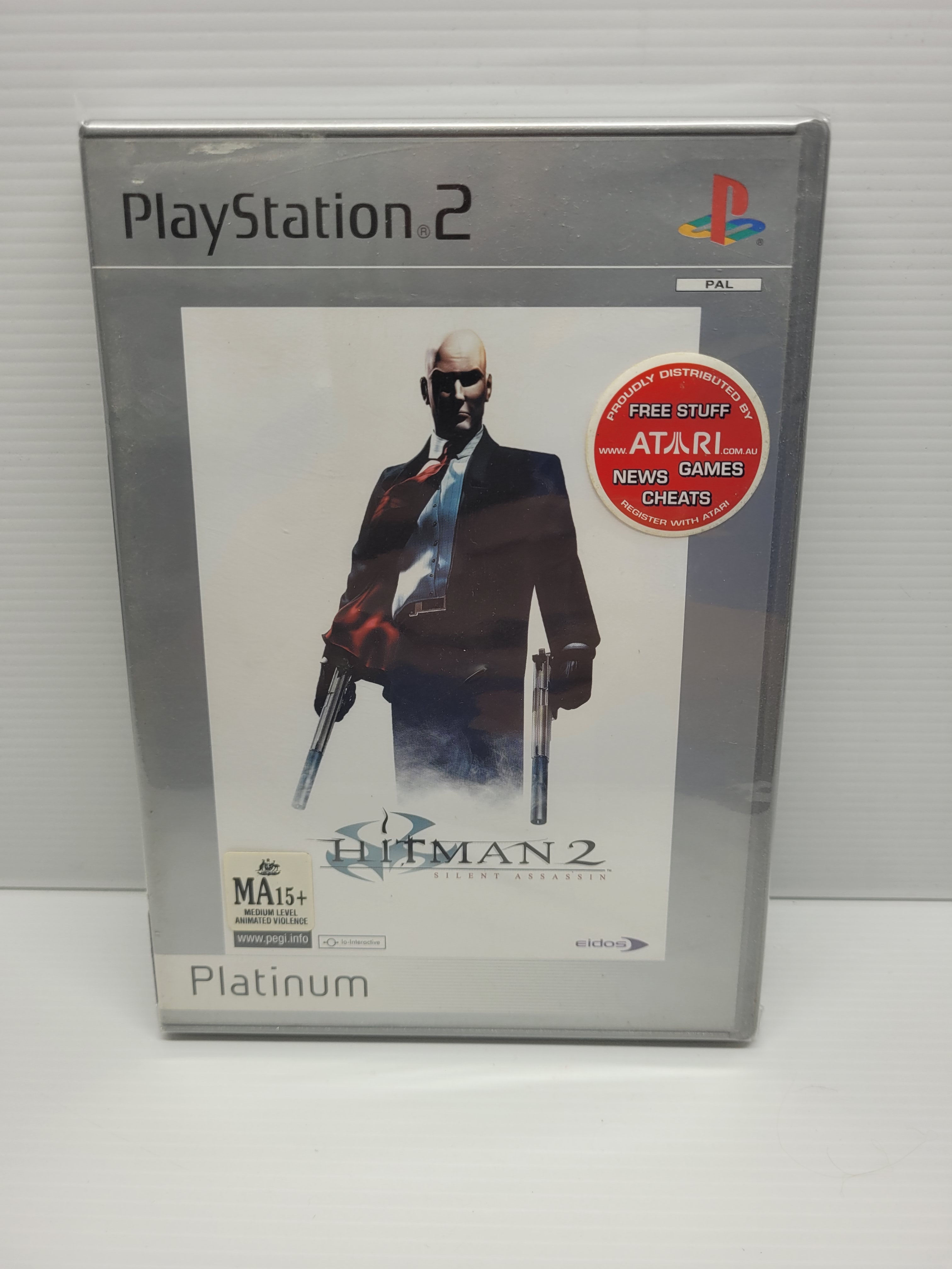 Hitman 2: Silent Assassin Platinum PlayStation 2 PS2