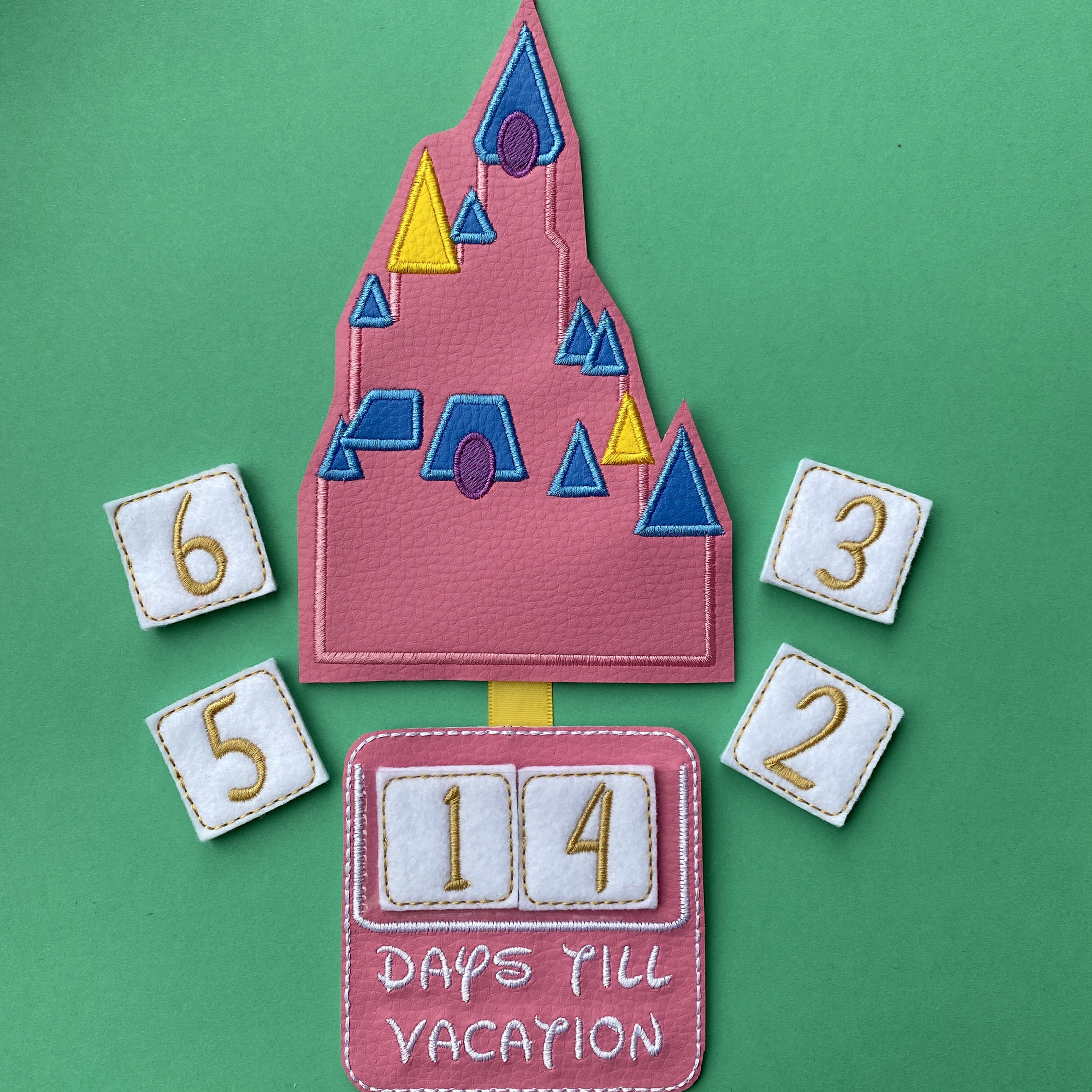 Disneyland Paris Castle - countdown